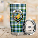 Campbell Dress Tartan Crest Tumbler